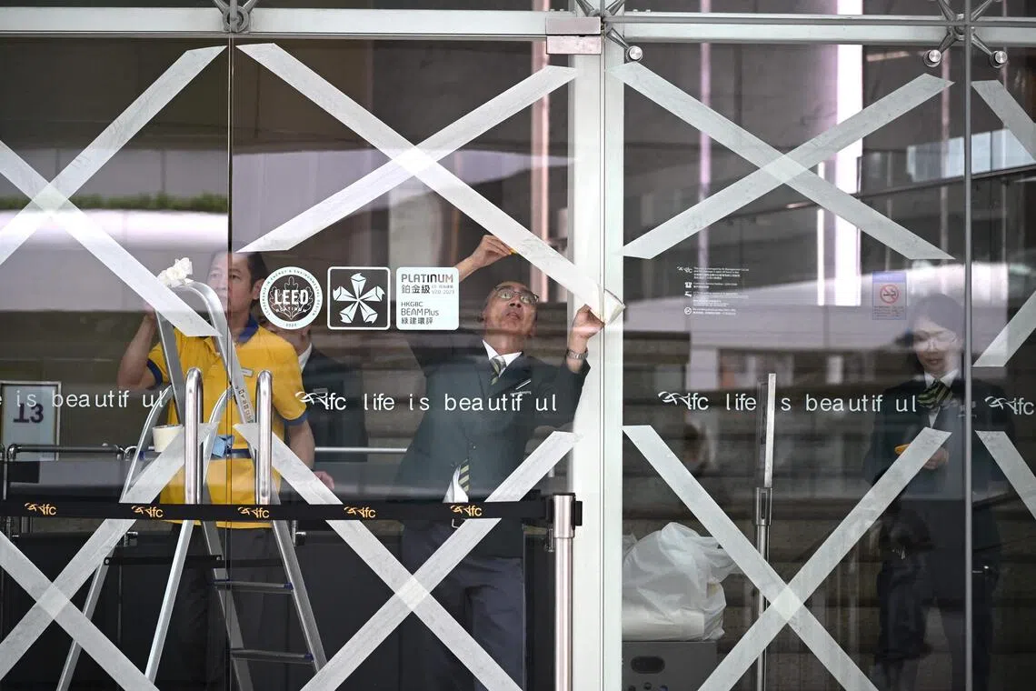 Hong Kong rushed to prepare for the arrival of Super Typhoon Ragasa, with officials warning of a "serious threat" comparable to some of the most destructive storms in the city's recent history. 