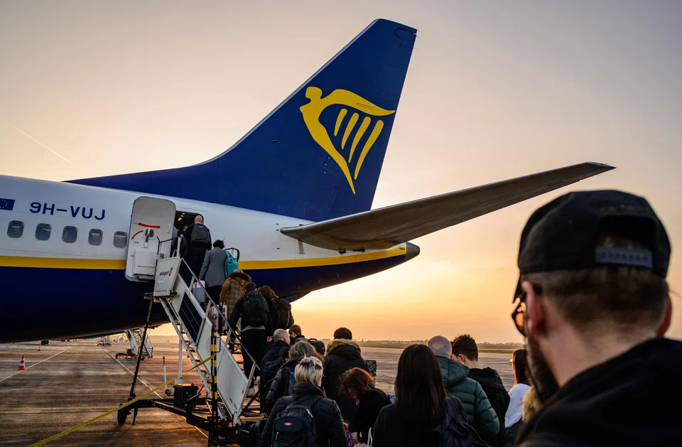 Ryanair's after-tax profit for the three months to the end of June was 360 million euros, down 46 per cent from the same period last year.
