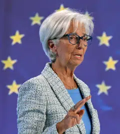 Asked about a potential takeover of Commerzbank by UniCredit, Lagarde told lawmakers in the European Parliament that if such steps produce larger and more agile institutions, they can have “lots of benefits.”