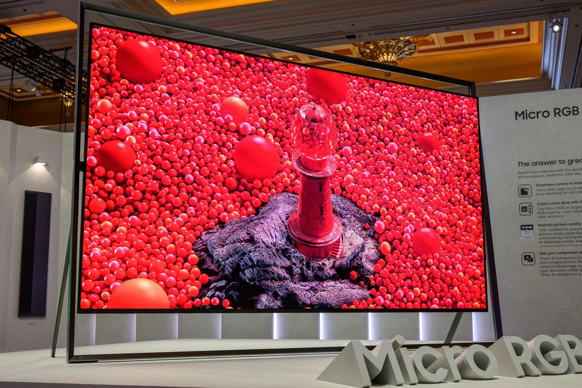 Samsung unveils new supersized, colour-rich TVs with more AI