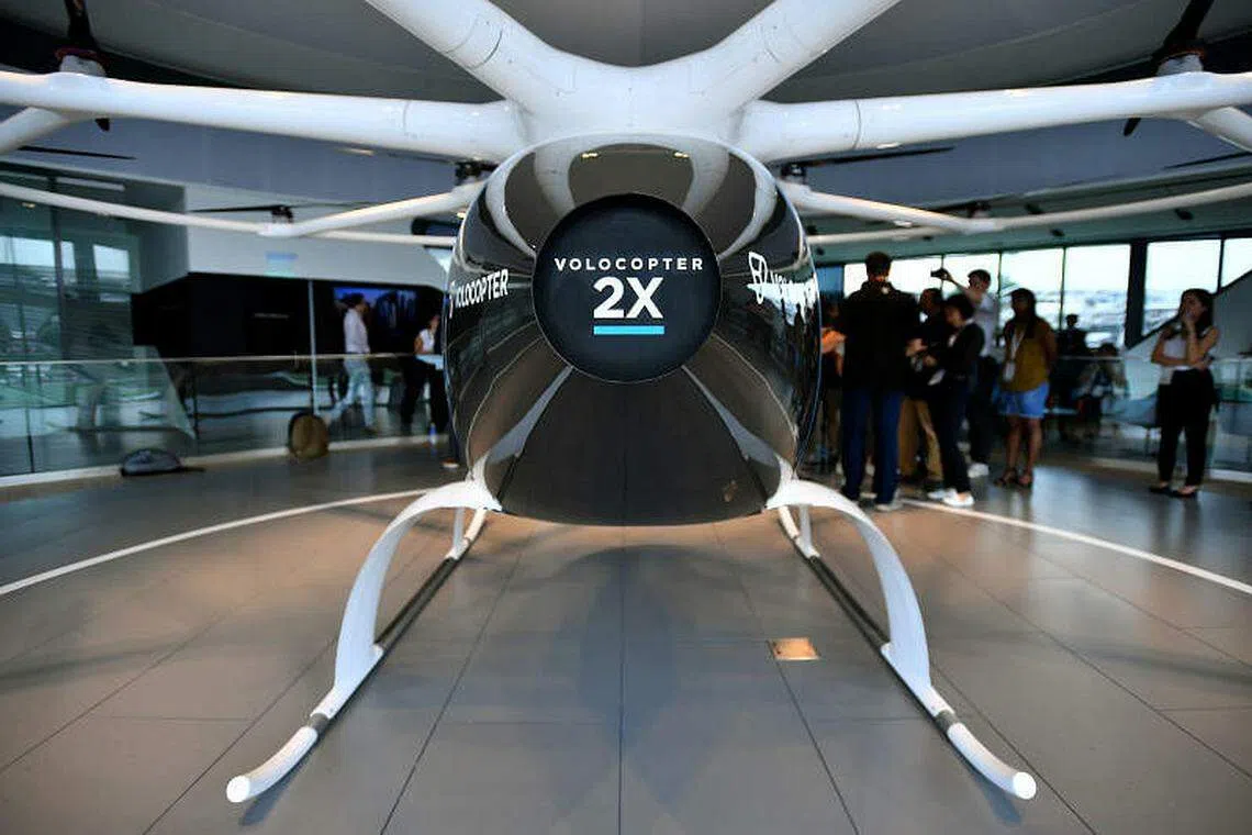 Volocopter raises 200m euros for air taxi certification push