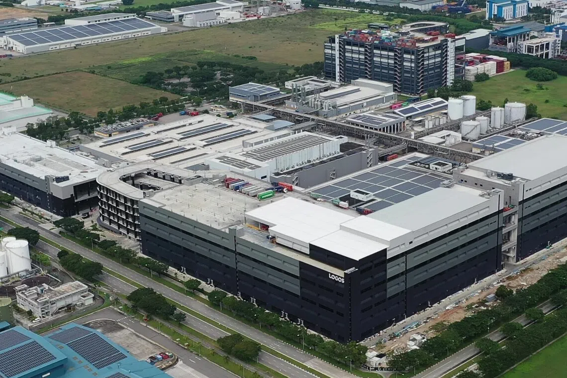 The higher distributable income came amid the acquisitions of 100% of trust beneficiary interest in ESR Yatomi Kisosaki Distribution Centre, and of a 51% stake in 20 Tuas South Avenue 14 (pictured), says the Reit's manager. 