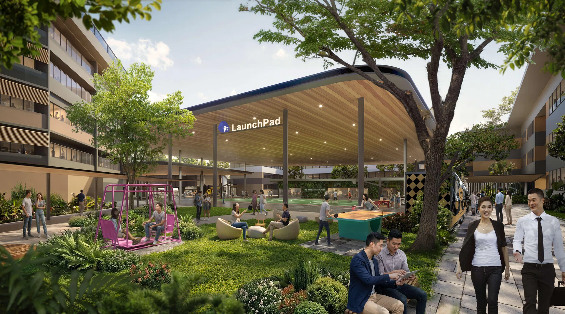 New partnerships, facilities by JTC to bolster startups at LaunchPad @ one-north