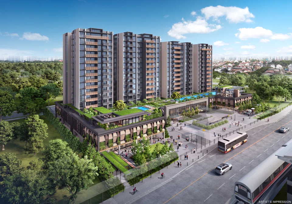 The mixed-use development project includes Sceneca Residence – consisting of 268 residential units – and Sceneca Square, a 20,000 sq ft retail mall. 