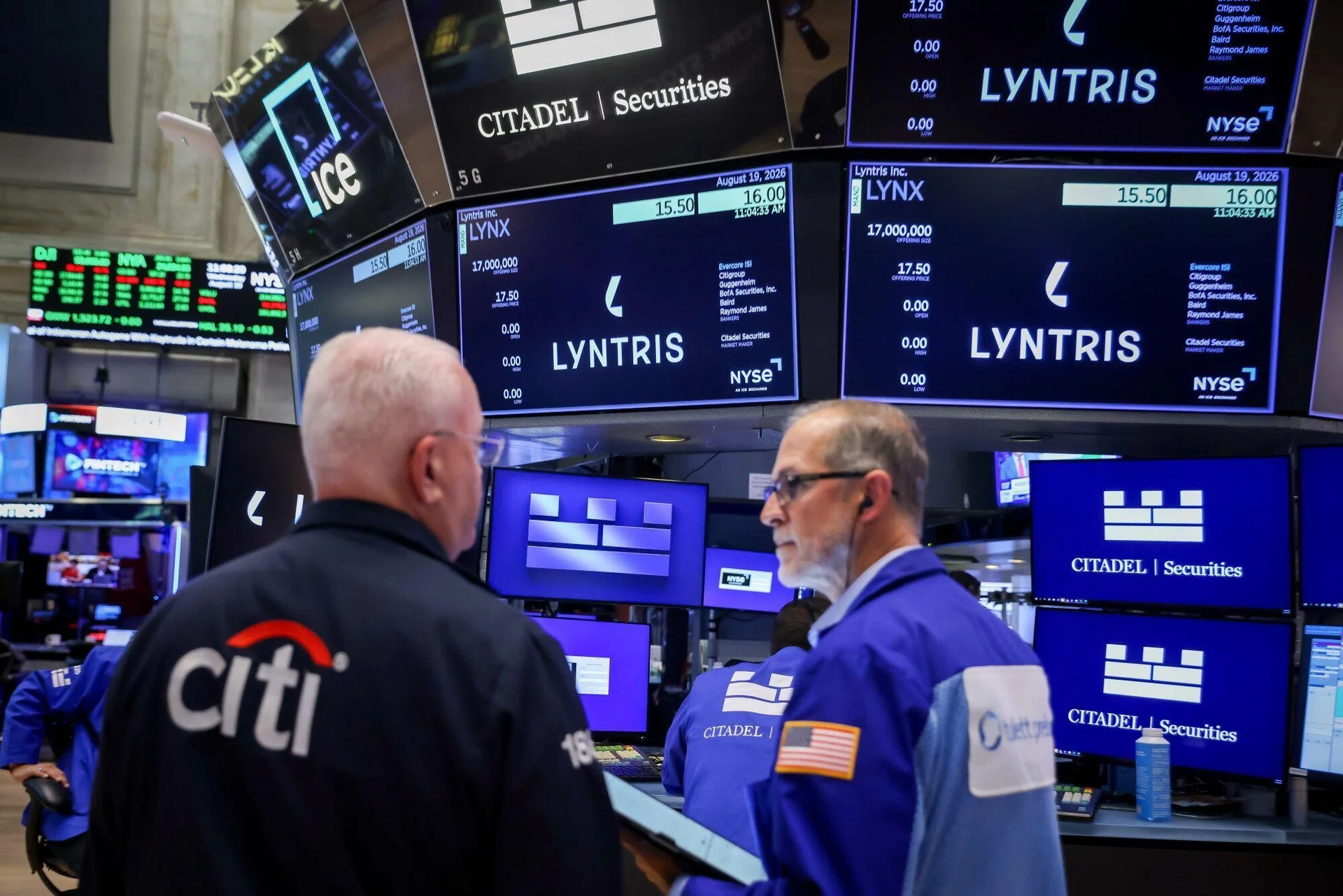 The Dow Jones Industrial Average fell 703.84 points, or 1.32 per cent, to 52,759.21 on Thursday