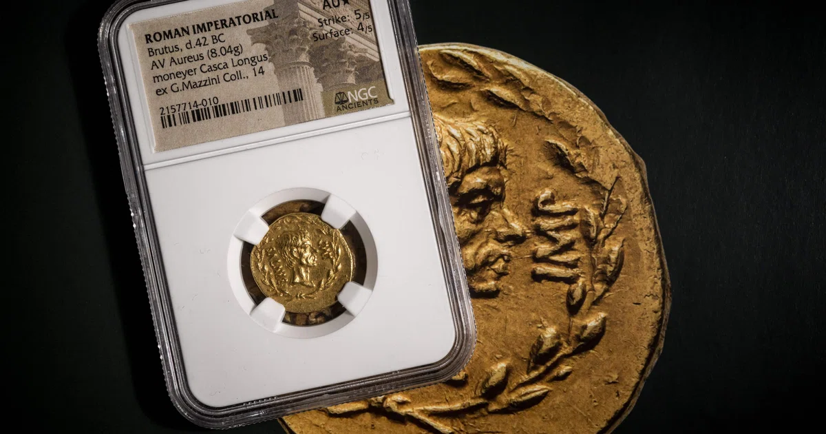 Rare Roman coin sells for almost two million euros at auction - The ...