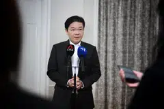 PM Lawrence Wong said that countries increasingly want to trade with those they feel are friendly to them. 