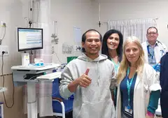 The freed hostages will return home after 48 hours in hospital, the ministry says. 