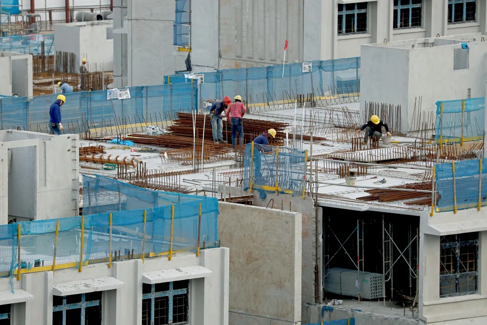 The construction sector takes the top spot for sales, orders or new businesses, and business prospects.