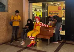 McDonald’s and several other restaurant brands are targeted in one of the group’s social media campaigns calling for a boycott of foreign brands.