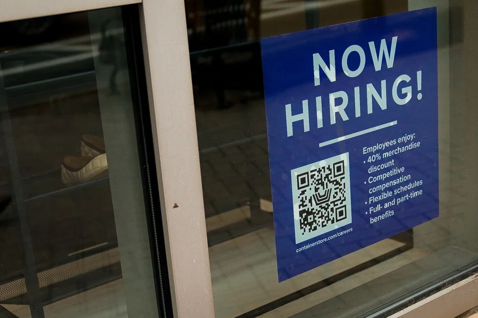 Job openings, a measure of labour demand, had fallen by 237,000 to 7.673 million on the last day of July, the lowest level since January 2021.