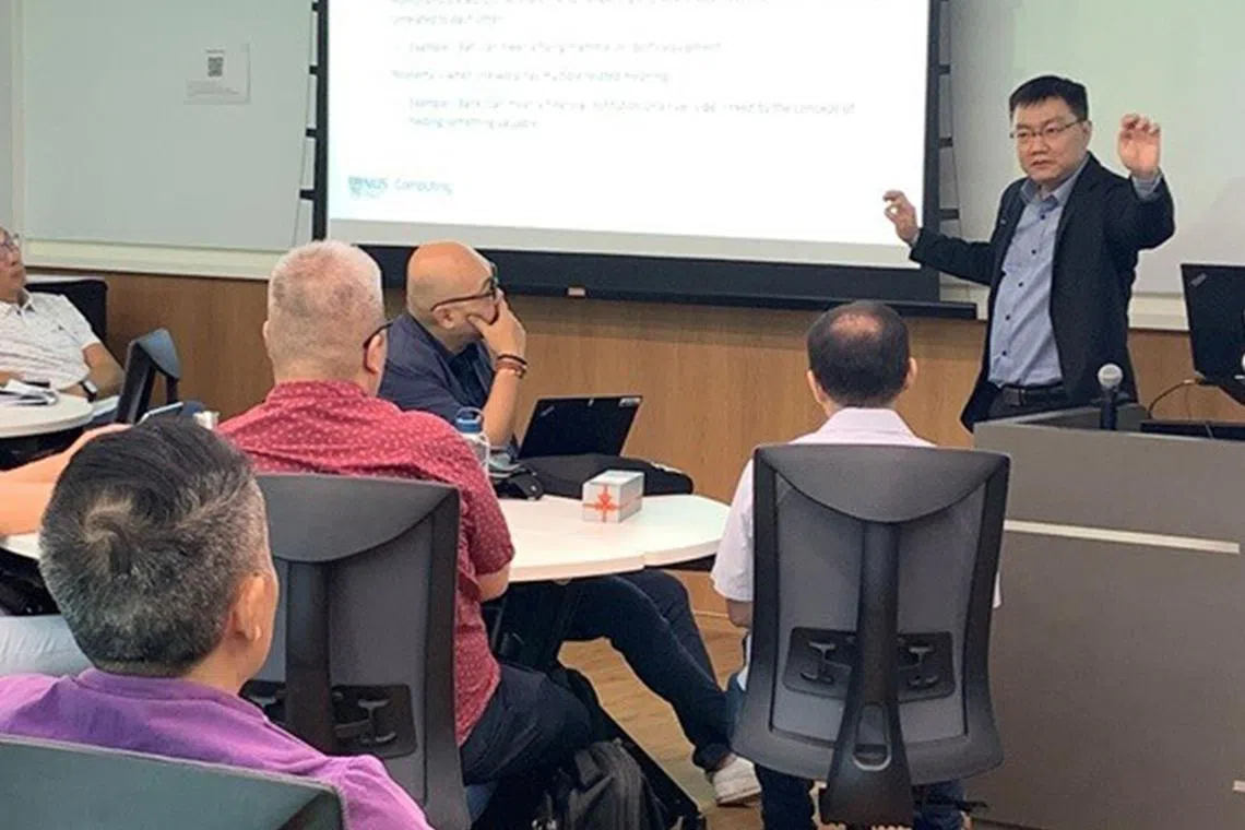 Led by the National University of Singapore’s faculty members with extensive industry experience in artificial intelligence (AI), the learning programme provided NEC with practical strategies for generative AI adoption through case studies and group discussions.