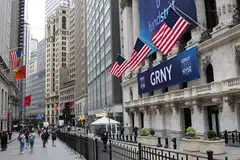 The New York Stock Exchange building. US stocks and bonds immediately went into a tailspin after the US president announced sweeping tariffs on Apr 2, and have been there practically ever since.
