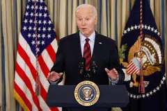 White House officials said President Joe Biden will preview the steps that will be part of a proposed fiscal 2025 budget released next week that aims to decrease the federal deficit by US$3 trillion over 10 years while cutting taxes for low-income Americans.