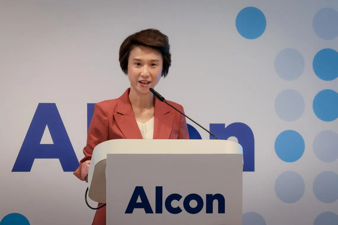 Senior Minister of State for Trade and Industry Low Yen Ling says that the partnership between Alcon and Singapore over the past 20 years exemplifies how deep, sustained collaboration can drive industrial growth and create meaningful careers for Singaporeans.