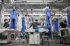 China's industrial profits in October fell 10 per cent from a year earlier, following a 27.1 per cent slump in September, while earnings slid 4.3 per cent in the first 10 months versus a 3.5 per cent decline in January-September, National Bureau of Statistics data showed.