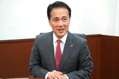 Nomura's chief executive officer Kentaro Okuda is seeking to extend the momentum that led to a record profit in 2025.