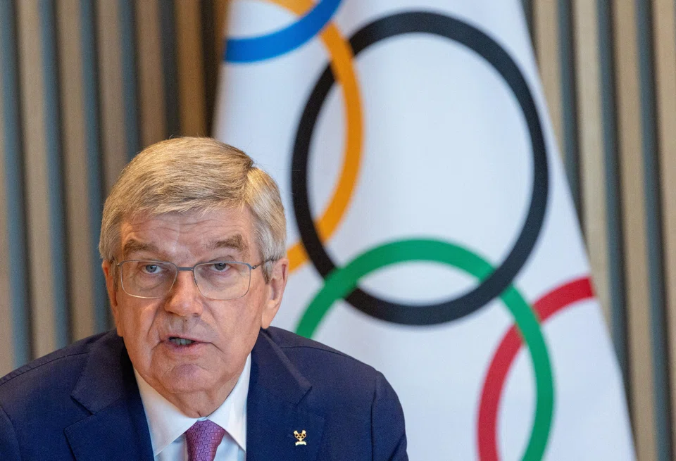 President Thomas Bach says IOC will use AI at Paris in different areas. 