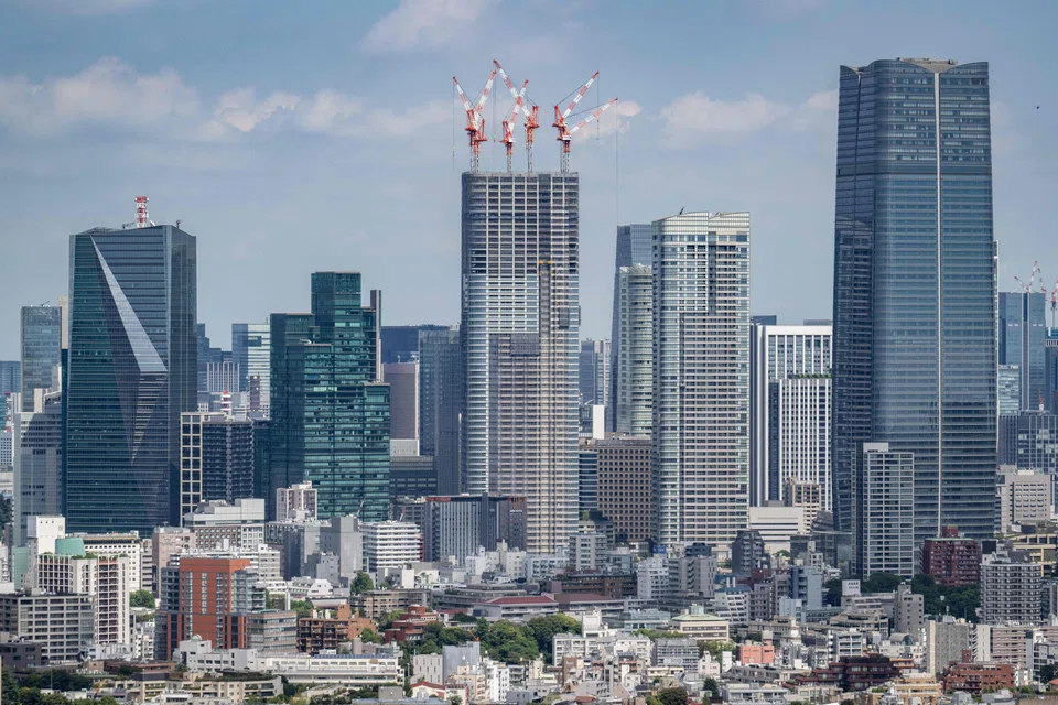 A view of the Shinjuku area in Tokyo. Japan’s property prices have soared, especially in metropolitan areas.