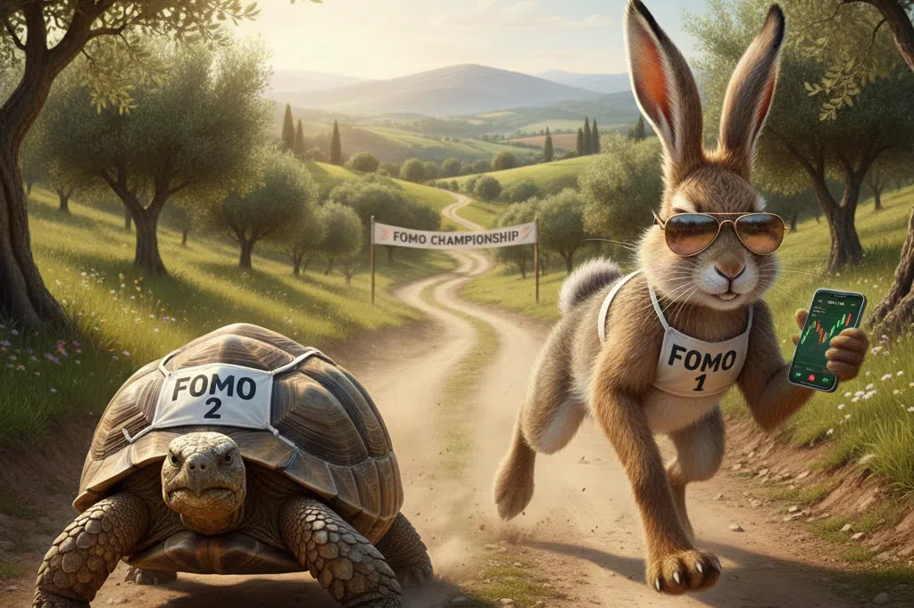 Embrace the quiet "fear of missing out" (Fomo) and be comfortable missing out on anything that stops your money from compounding in peace.