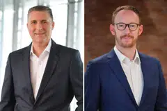 Ed Moncreiffe (right) will replace Greg Hingston (left) as  global chief executive of HSBC’s insurance.