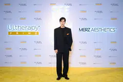 Ultherapy Prime Asia-Pacific brand ambassador Lee Min-ho at the event in Seoul.
