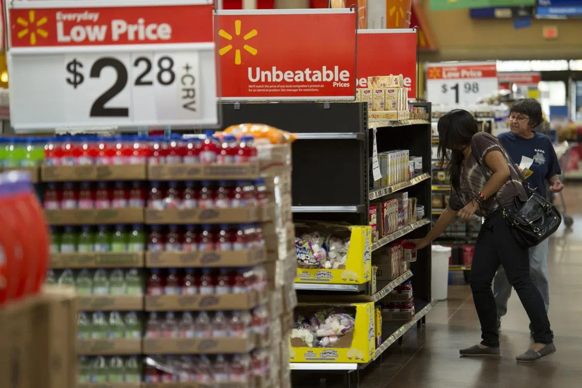 Walmart is prepping for a worsening economy by using its massive footprint to keep prices low and hunt for ways to take market share as tariff-spooked shoppers begin pulling back on spending. 
