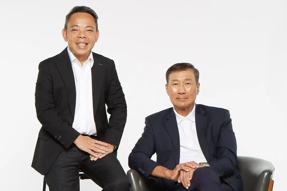 Kin Productions' executive director and chief executive officer Vincent Chai (right) and executive chairman Ko Chee Wah believe it is the time for further expansion given the profitability and growth rate of the group.