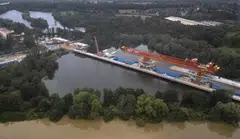 Monday’s ruling is a rare piece of good news for the controversial HS2 project (top), which was originally planned to link London to the north of England from 2026 but will only run from London to Birmingham in central England.