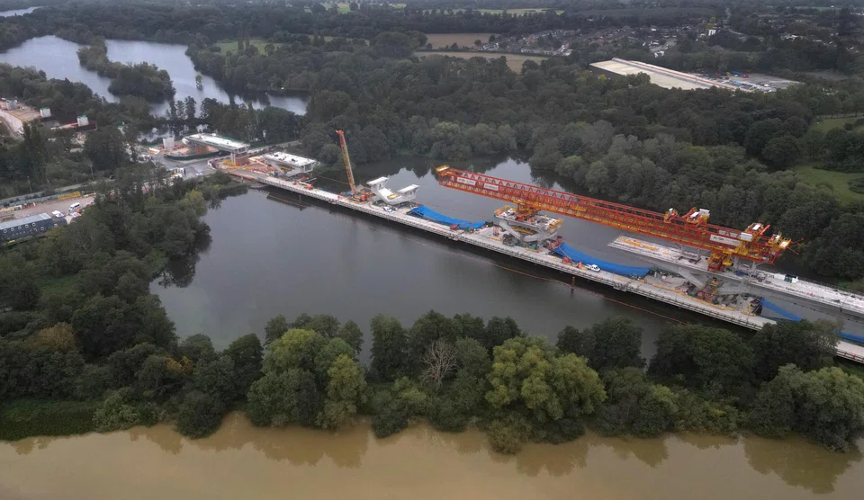 Monday’s ruling is a rare piece of good news for the controversial HS2 project (top), which was originally planned to link London to the north of England from 2026 but will only run from London to Birmingham in central England.