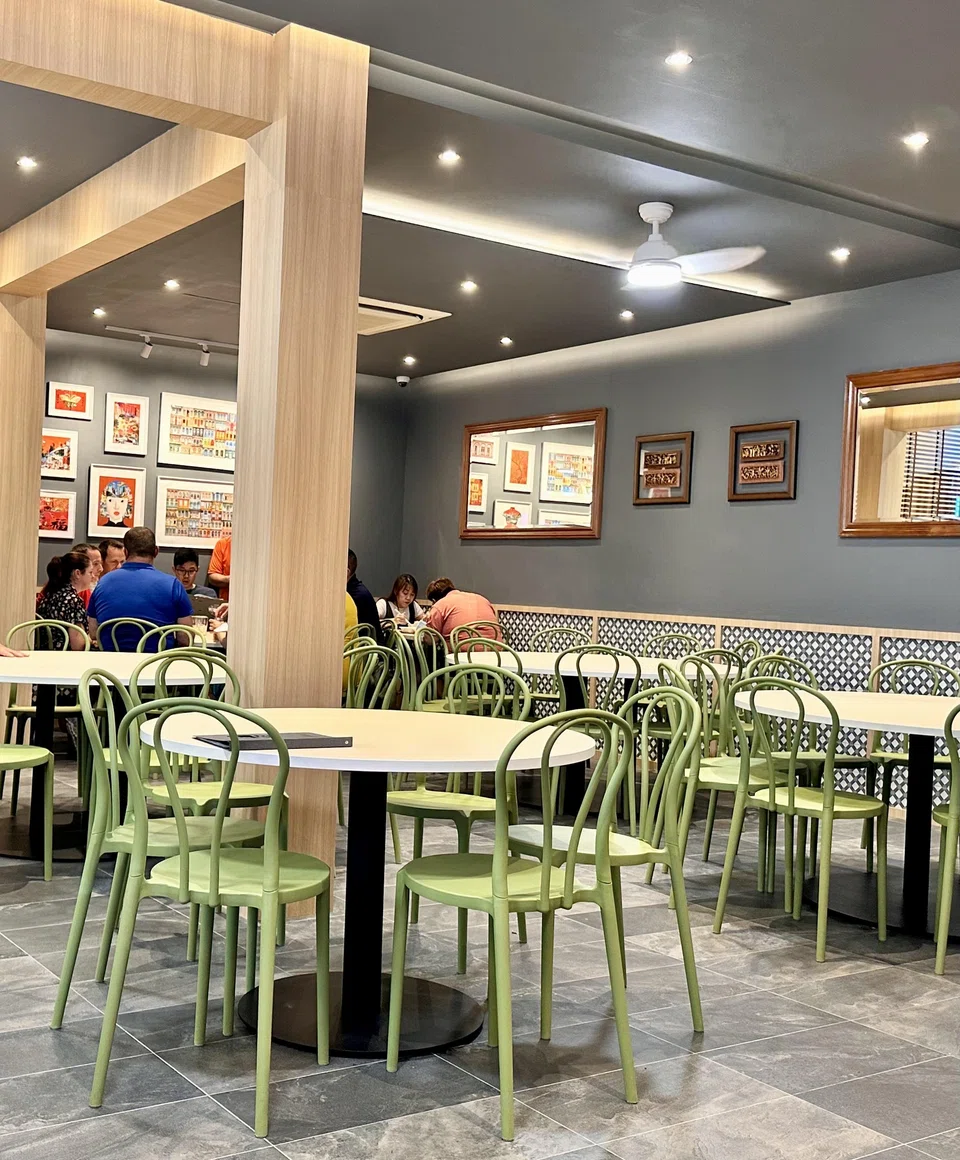 Kok Sen's new premises are far more comfortable and cleaner than the old space.