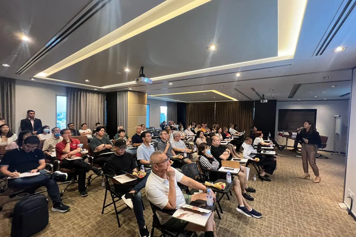 It was a full house at the BT Club's first Will Writing and Lasting Power of Attorney workshop on May 11.