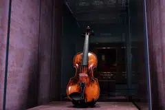 The violin is more notable for its provenance than its sound, which is modest and a little nasal.