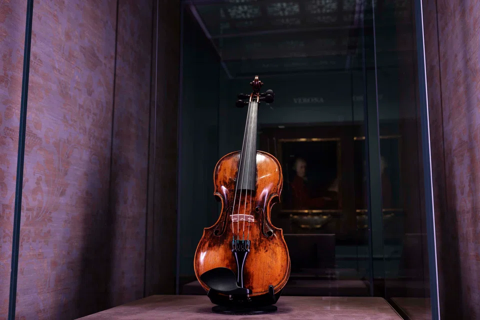 The violin is more notable for its provenance than its sound, which is modest and a little nasal.