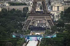 Paris readies up for the upcoming Olympics Games.
