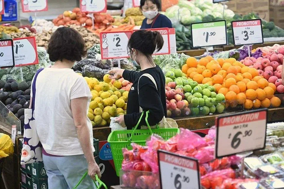 Food consumer price index comes in unchanged at 8.1 per cent in February, as headline inflation eases and core inflation stays the same. 