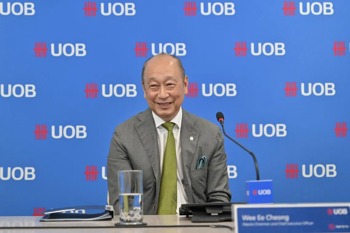 “All of us have fought the battle, and we have to prepare for the new ground, to energise the organisation,” says Wee Ee Cheong, deputy chairman and chief executive of UOB.