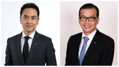 Goh Ken-Yi (L) succeeds Danny Quah, who led RHB Singapore as CEO and country head from 2019.