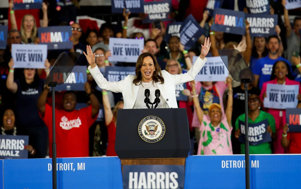 US Vice-President Kamala Harris has clinched the Democratic presidential nomination and is enjoying a super-charged wave of popularity and donations.