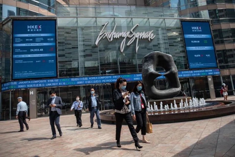 The Hang Seng Index rose 1.29 percent, or 256.60 points, to 20,206.81. 