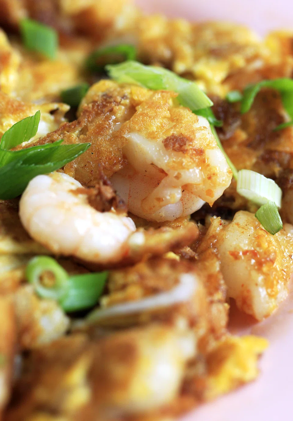 Savoury carrot cake from Heng Carrot Cake & Oyster Omelette.