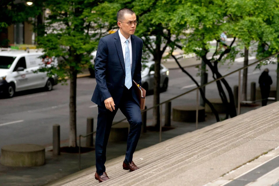 Zhao Changpeng arriving at federal court in Seattle, Washington, on Tuesday. The sentence he received was far below the three years requested by prosecutors, who had sought to make an example out of the Binance founder to a heavily scrutinised industry rebounding from a slew of high-profile scandals.