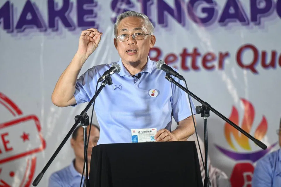 PPP party secretary-general Goh Meng Seng urged people to stand up against what he termed the politics of fear.