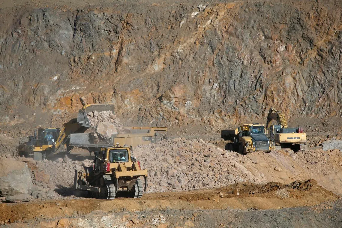 Above: A rare earth mine in Mountain Pass, California, US. India's consumption of rare earth permanent magnets is expected to double by 2030, and it currently meets its demand through imports.