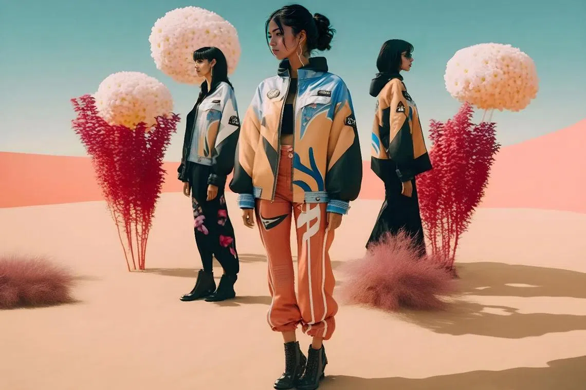 Ceative studio Maison Meta has collaborated on a number of projects with online fashion retailer Revolve to develop new collections and explore trends like retro-futurism.