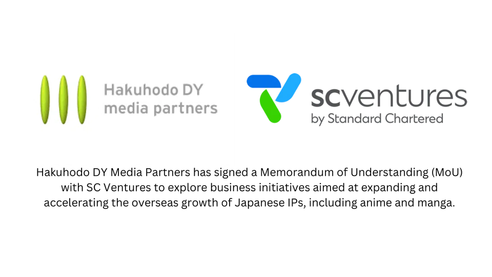 Hakuhodo & SC Ventures team up to monetize anime & manga IPs through fintech and tokenization.
