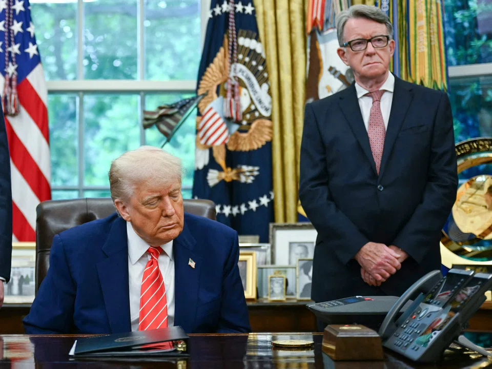 UK Prime Minister Keir Starmer (right) will host US President Donald Trump during the visit.