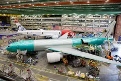 Boeing said earlier this month the first delivery of its 777X widebody aircraft would take place in 2026 – instead of 2025 – but that’s now five years later than originally planned.