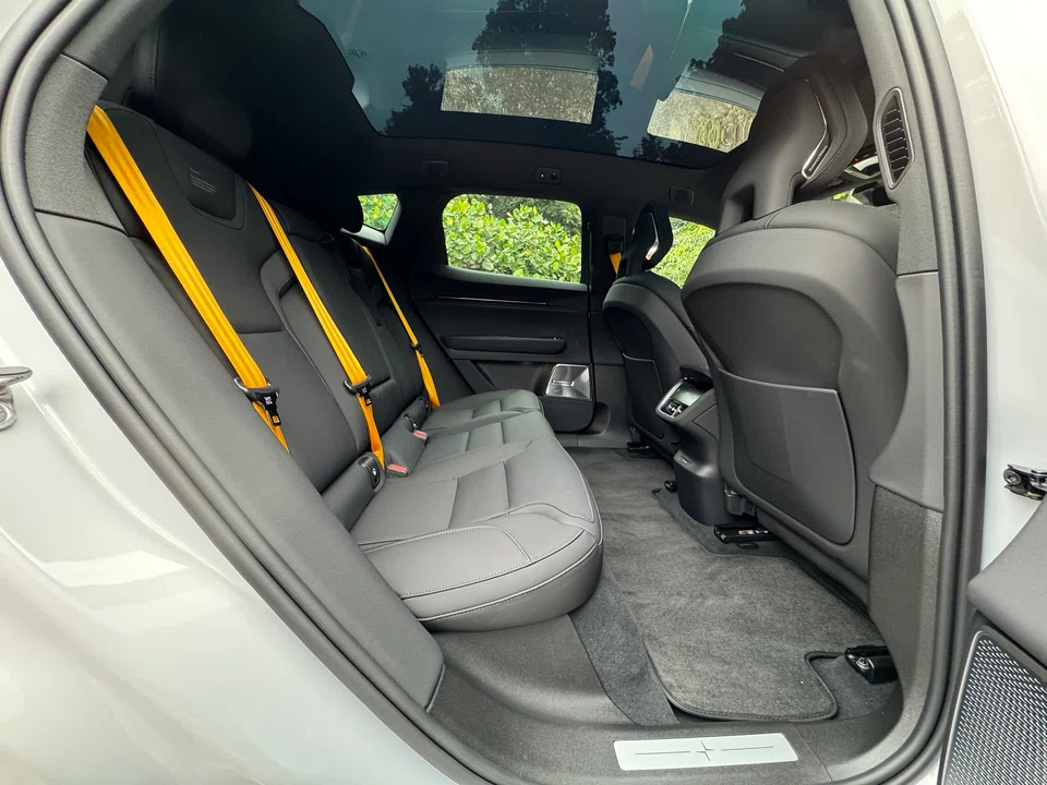 The backseat is super spacious, and folding the rear seats expands the boot to a very usable 1,411 litres, at least.