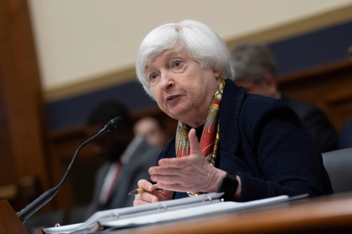 Outgoing Treasury Secretary Janet Yellen urges lawmakers once more to take steps to increase or suspend the statutory ceiling. 